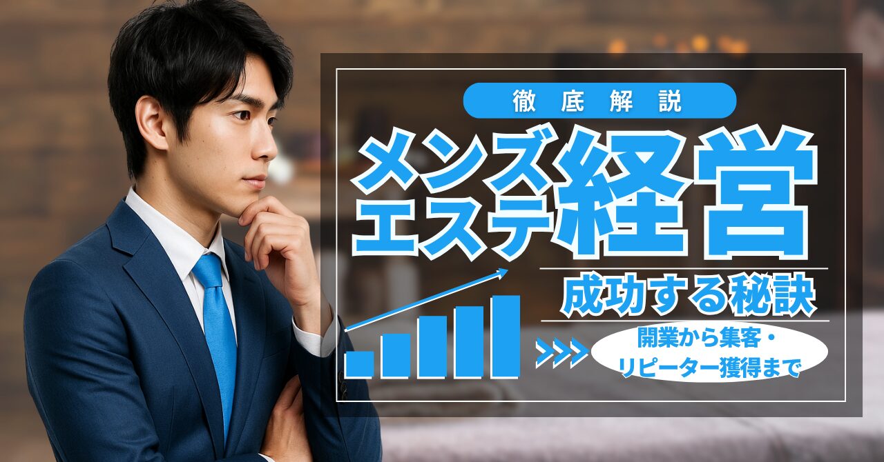 メンズエステ経営成功する秘訣