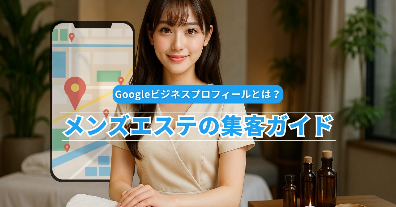 Googleビジネスプロフィールとは？メンエス経営者のための集客ガイド