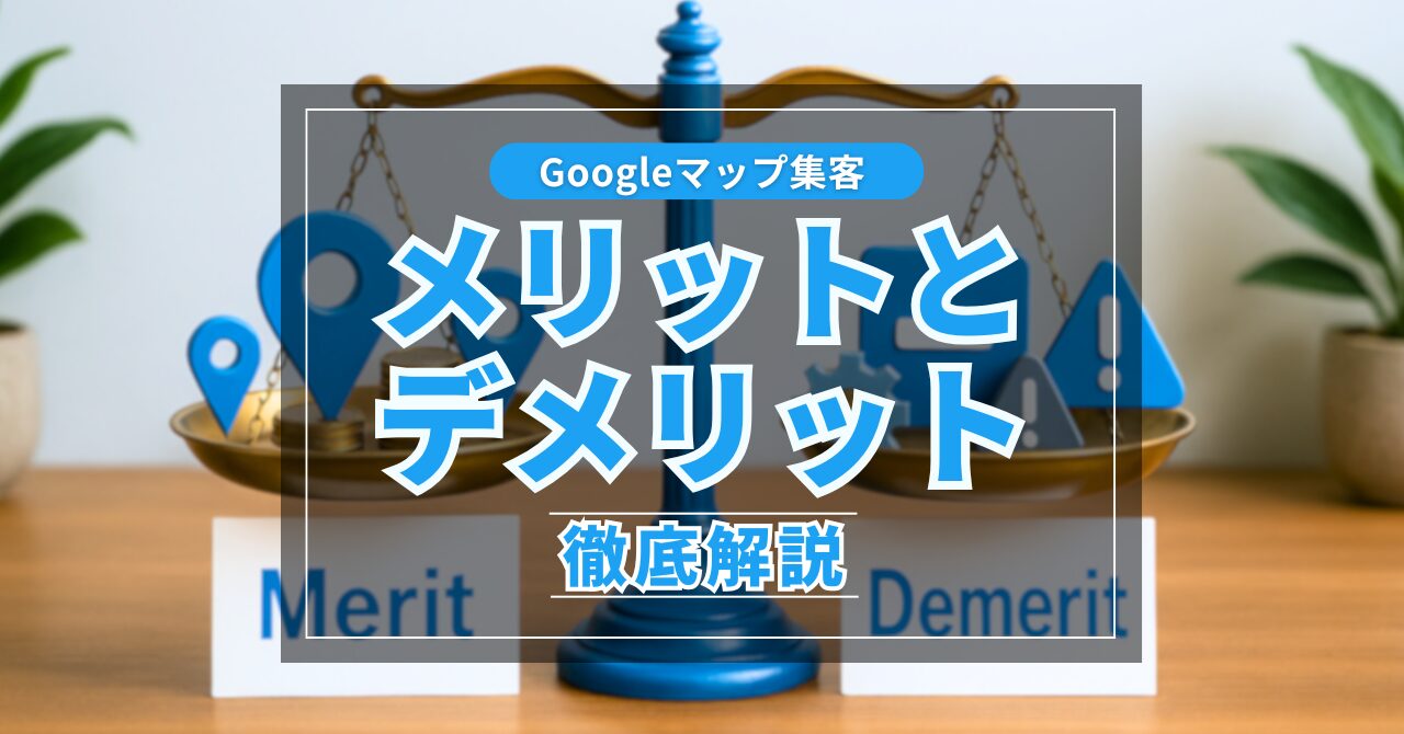 Googleマップ集客の真実｜メリットとデメリットを徹底解説